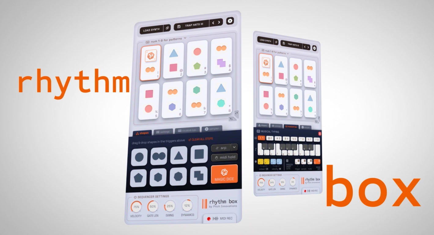 Pitch Innovations 发布 Rhythm Box 创意音序器，电脑秒变节奏机